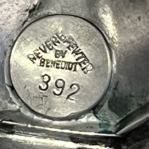 REVERE PEWTER 392  By Benedict  Lot of 2 Candlesticks VINTAGE 🕯️ - Picture 4 of 14